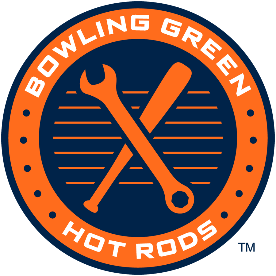 Bowling Green Hot Rods 2016-2020 Alternate Logo v7 iron on heat transfer